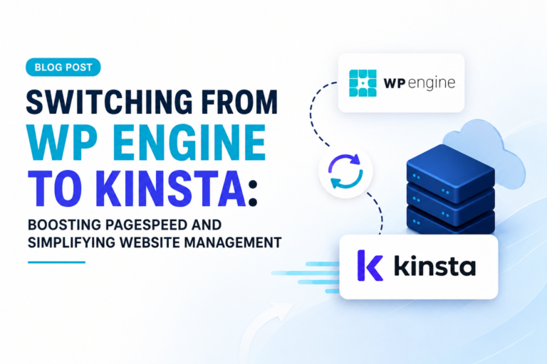WP Engine to Kinsta Migration: Improve WordPress Speed